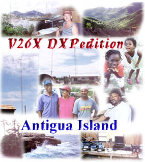 V26X DXPedition to Antigua Island